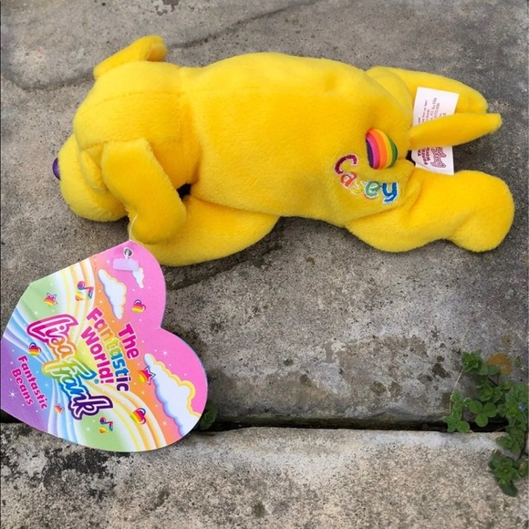 Lisa Frank Fantastic Beans "Casey” - Picture 6 of 6